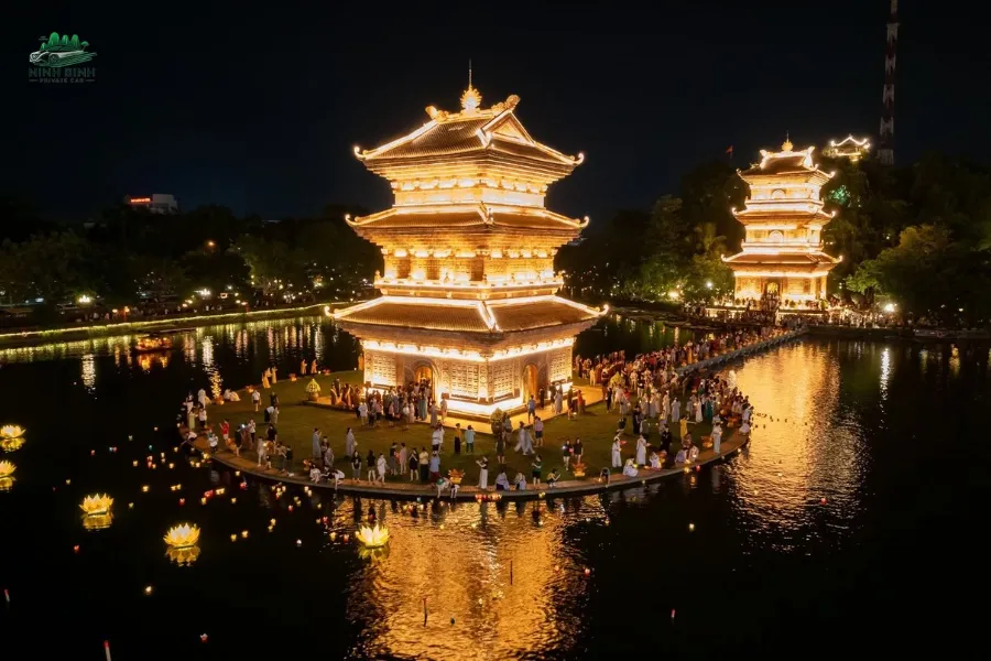 Hoa Lu Ancient Town By Night - Ninh Binh Private Car