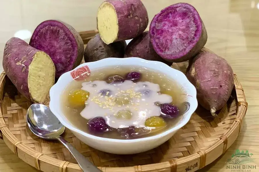 Chè Khoai Dẻo (Chewy Sweet Potato Dessert)